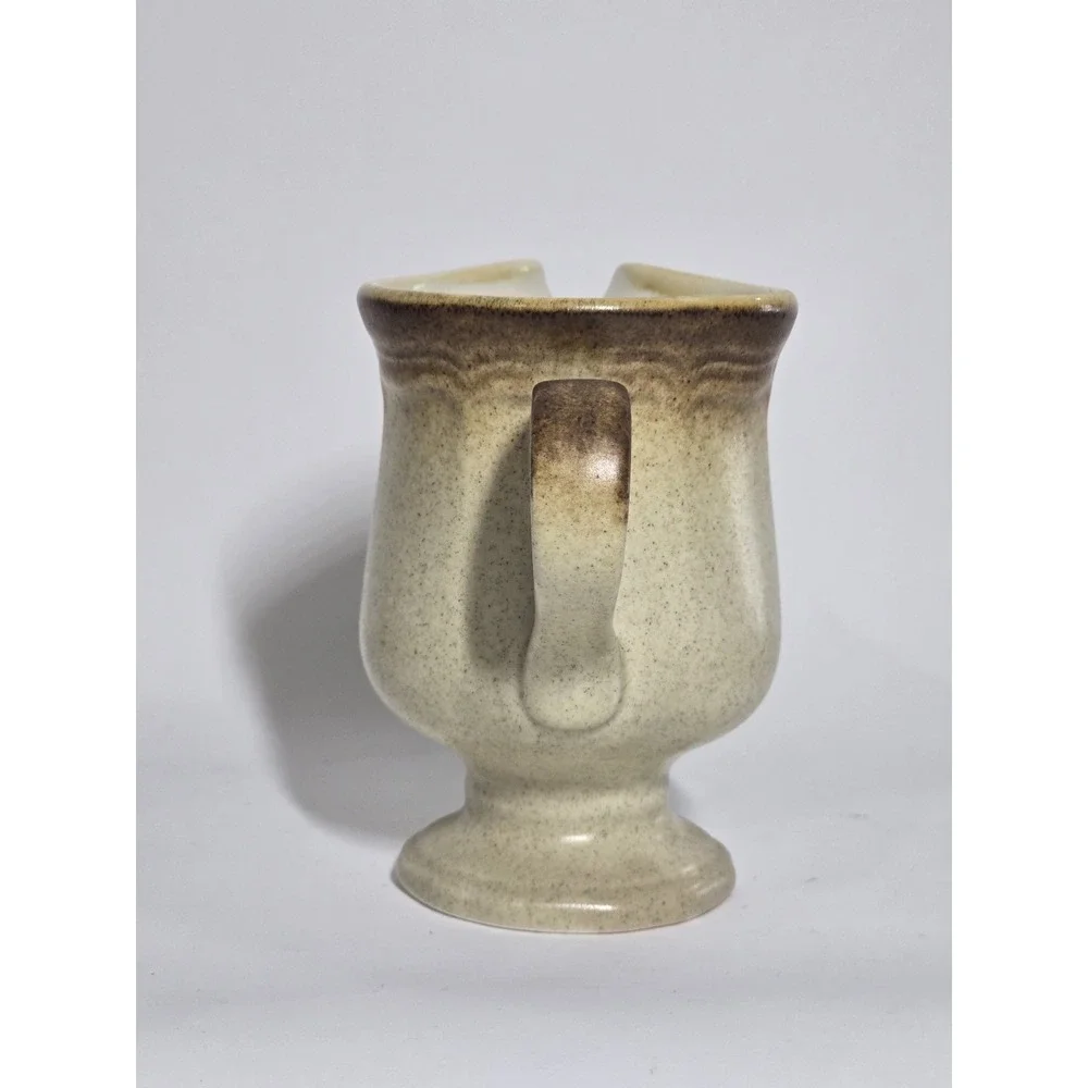 Mikasa Whole Wheat Creamer Server Stoneware E8000 Made in Japan Vintage